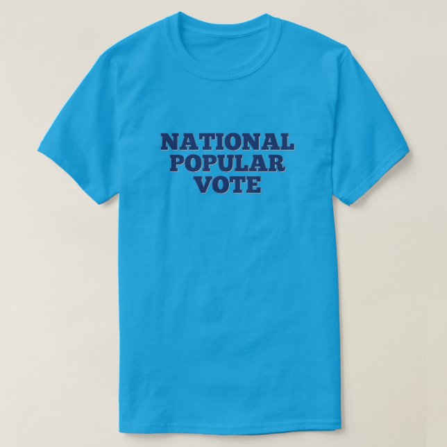 Camiseta Voto Nacional Popular (Diseño del anverso)