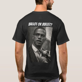 Camiseta ¿Voto o bala?