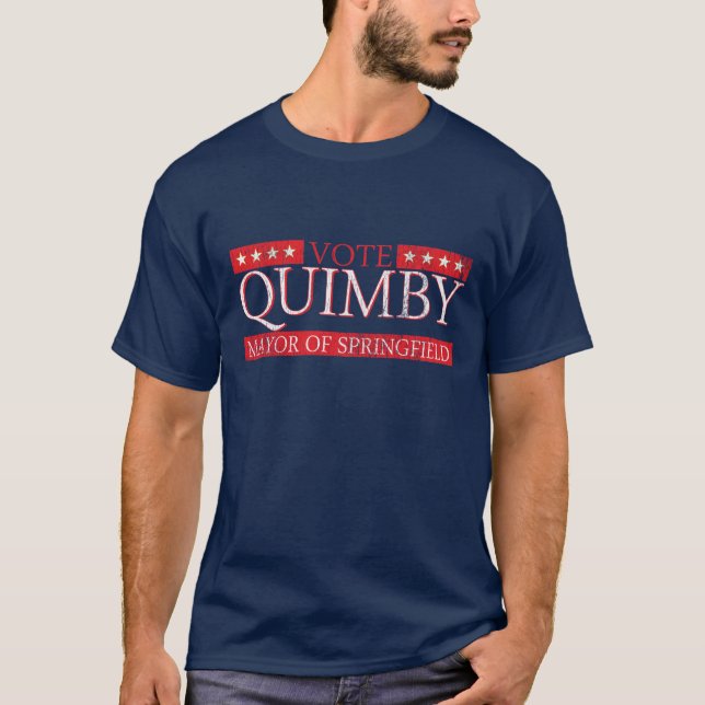 Camiseta Voto para alcalde Quimby (Anverso)