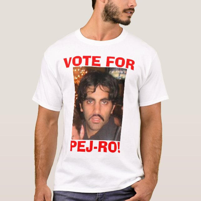 Camiseta Voto para el Pej-ro (Anverso)