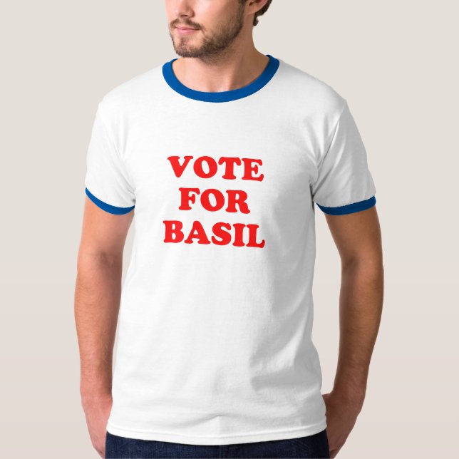 Camiseta Voto para la albahaca (Anverso)