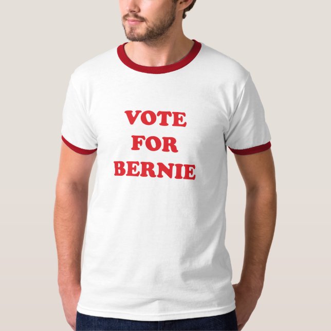 CAMISETA VOTO PARA LAS CHORREADORAS DE BERNIE (Anverso)