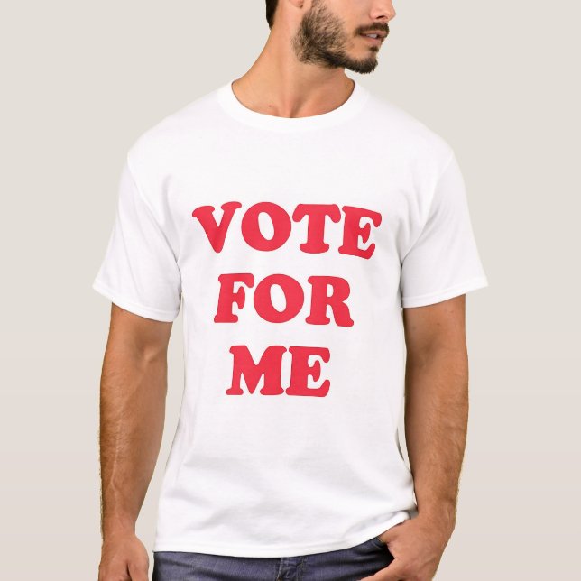 Camiseta Voto para mí (Anverso)