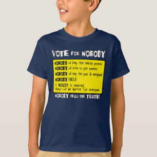 Camiseta Voto para nadie…