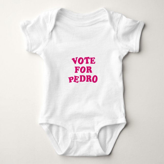Camiseta Voto para Pedro (Anverso)