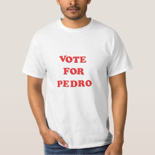 CAMISETA VOTO PARA PEDRO - EL TRAJE DE HALLOWEEN