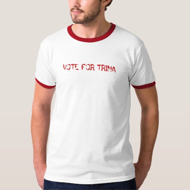 CAMISETA VOTO PARA TRINA (Anverso)