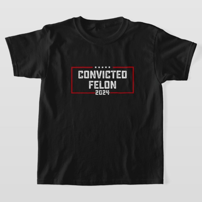 Camiseta Voto por el convicto Felon Pro Trump 2024 (Distribución)
