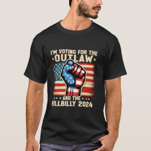 Camiseta Voto por el ilegal y el Hillbilly 2024 U