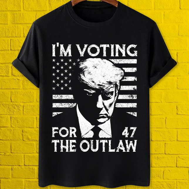Camiseta Voto por el proscrito Trump 2024 (Subido por el creador)