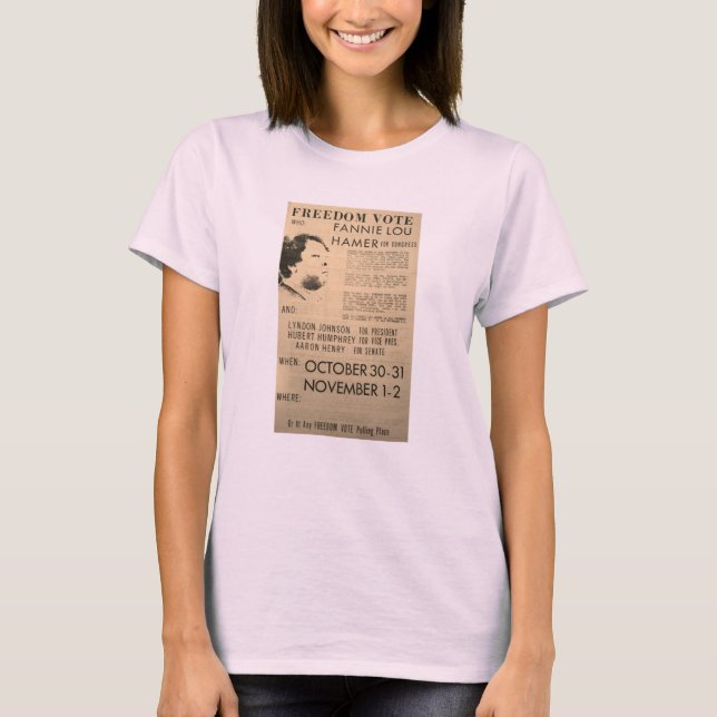 Camiseta Voto por la libertad (Anverso)