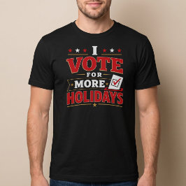 Camiseta Voto por más festivos