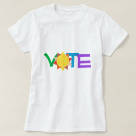 Camiseta Voto Shirt Sun GOTV