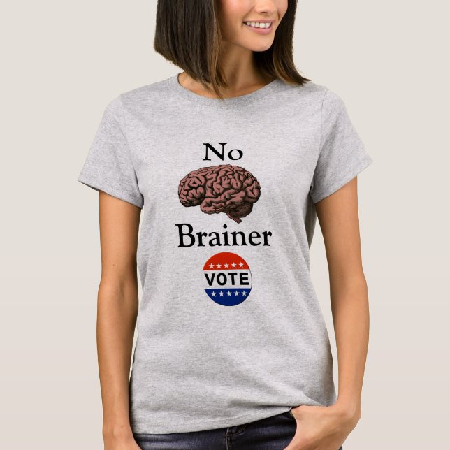 Camiseta Voto Sin Cerebro (Anverso)