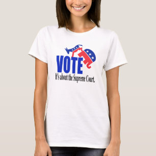 Camiseta Voto sobre la Corte Suprema