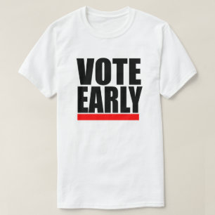CAMISETA ¡VOTO TEMPRANO!