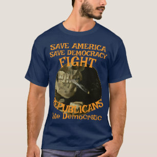 CAMISETA VOTO ZL X1 KP PARTIDO DEMÓCRATA COSTO ELECCIÓN T