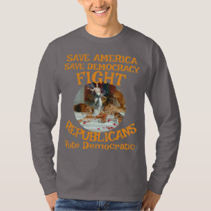 CAMISETA VOTO ZL X1 KP PARTIDO DEMÓCRATA COSTO ELECCIÓN T