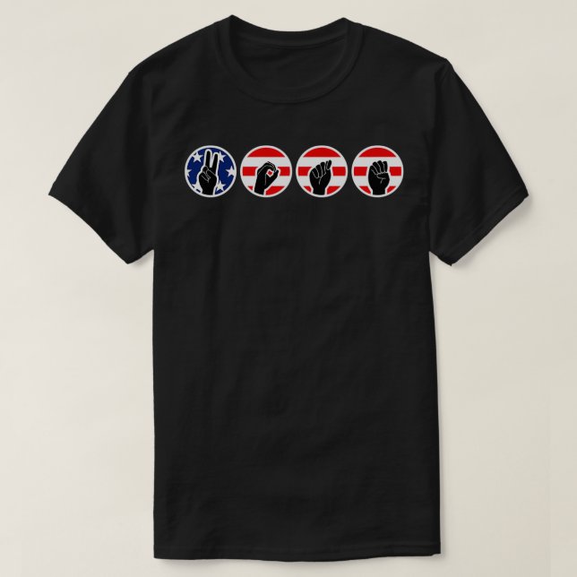 Camiseta VOTOenASL (Diseño del anverso)
