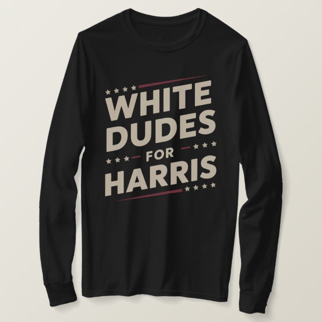 Camiseta Votos Blancos Por Kamala Harris Para 2024 (Anverso del diseño)