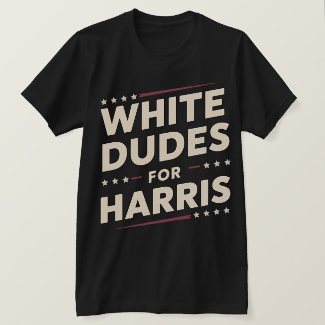 Camiseta Votos Blancos Por Kamala Harris Para 2024 (Anverso del diseño)
