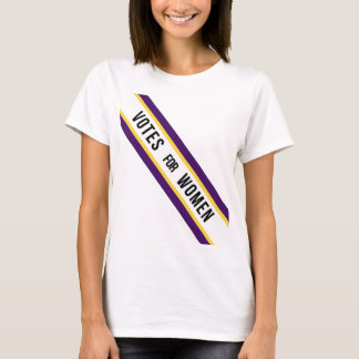 Camiseta Votos estadounidenses para mujeres Suffragette Sas