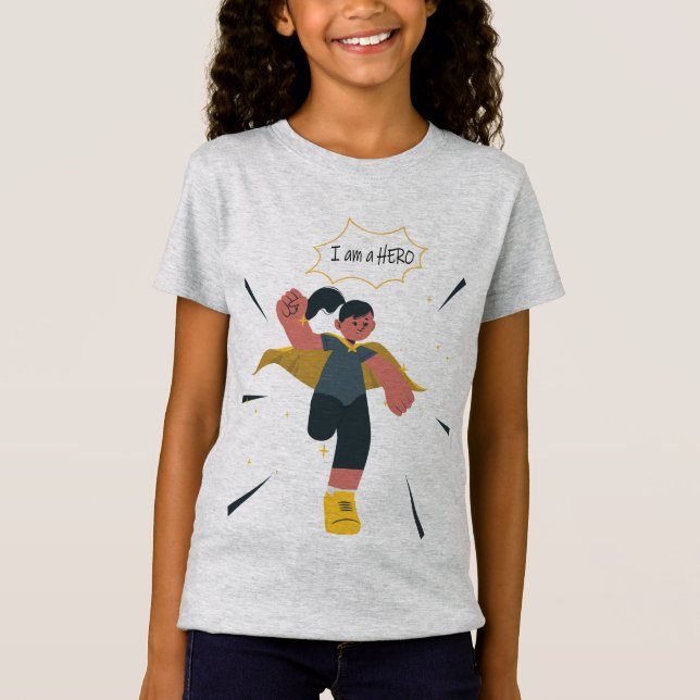 Camiseta vous étes un héros (Anverso)
