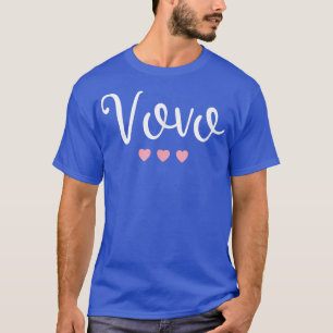 Camiseta Vovo Abuela Portuguesa Abuela Cuida Oso Rosa