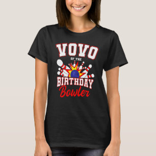 Camiseta Vovo De Cel, Fiesta De Bolas De Cumpleaños De Bowl