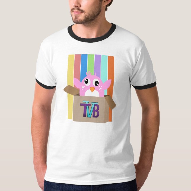 Camiseta VoxelShirt - el DerpieBox (Anverso)