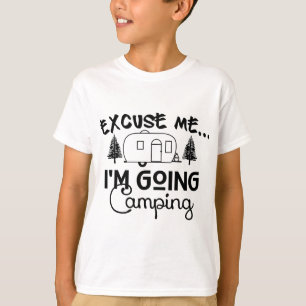 Camiseta Voy a acampar