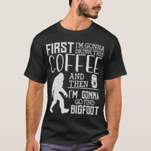 Camiseta Voy a beber este café.