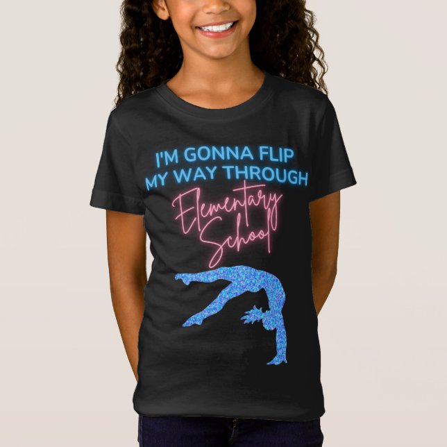 Camiseta Voy a cambiar mi camino a través de la escuela pri (Anverso)