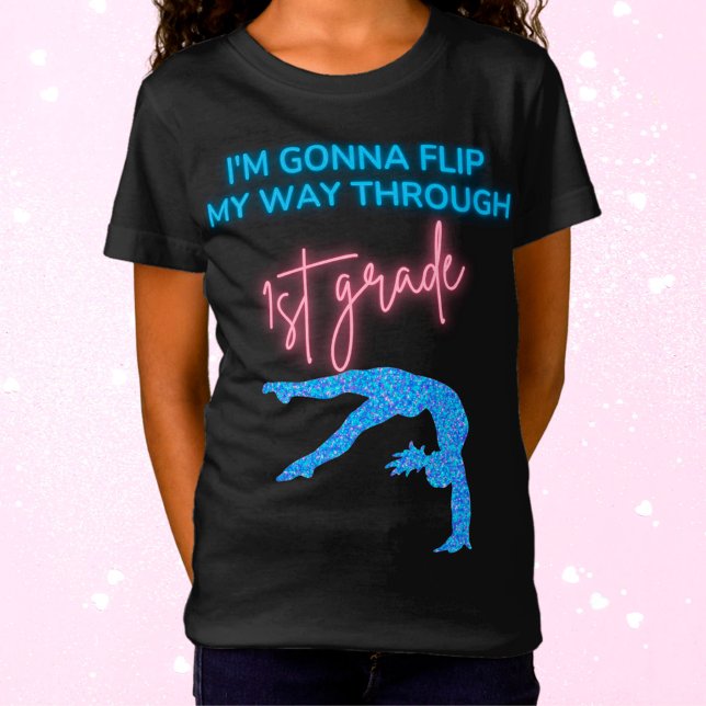 Camiseta Voy a cambiar mi camino a través del primer grado (Subido por el creador)