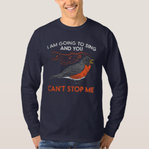Camiseta Voy a Cantar Petirrojo