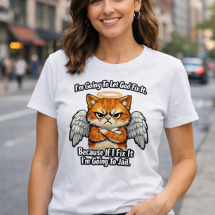 Camiseta Voy a dejar que Dios lo arregle