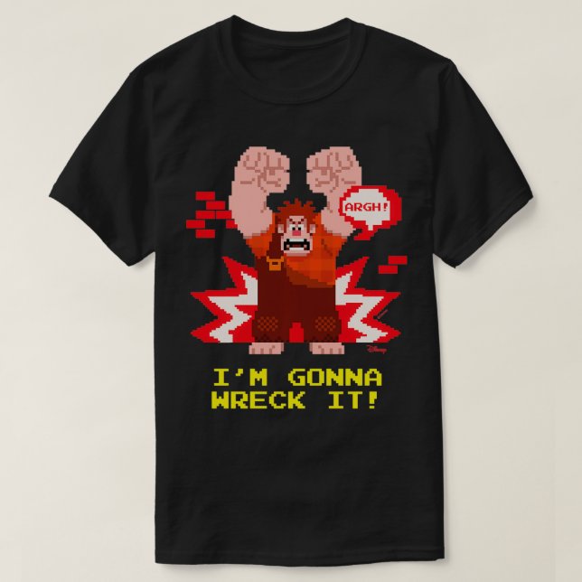 Camiseta Voy a destrozarlo (Diseño del anverso)