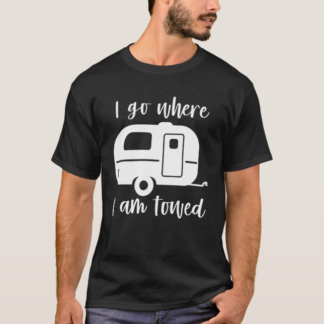 Camiseta Voy A Donde Estoy Doblado (Anverso)