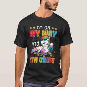 Camiseta Voy a entrar en el noveno grado de patinaje para n