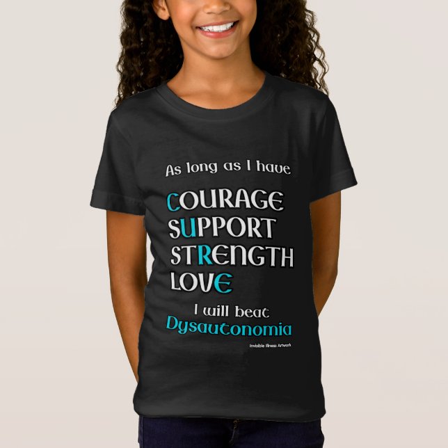 Camiseta Voy A Ganar... Disautonomía (Anverso)