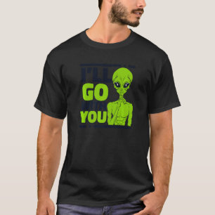 Camiseta Voy a ir contigo Alien de la Conspiración Ufo