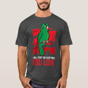 Camiseta Voy A Mapear Sobre Todo Lo Que Amas El Loro.