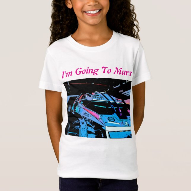 Camiseta Voy A Marte (Anverso)