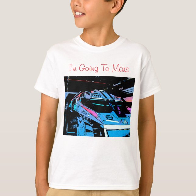Camiseta Voy A Marte (Anverso)