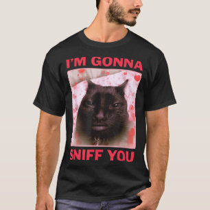 Camiseta Voy a olerte divertido meme de cerebro podrido ver