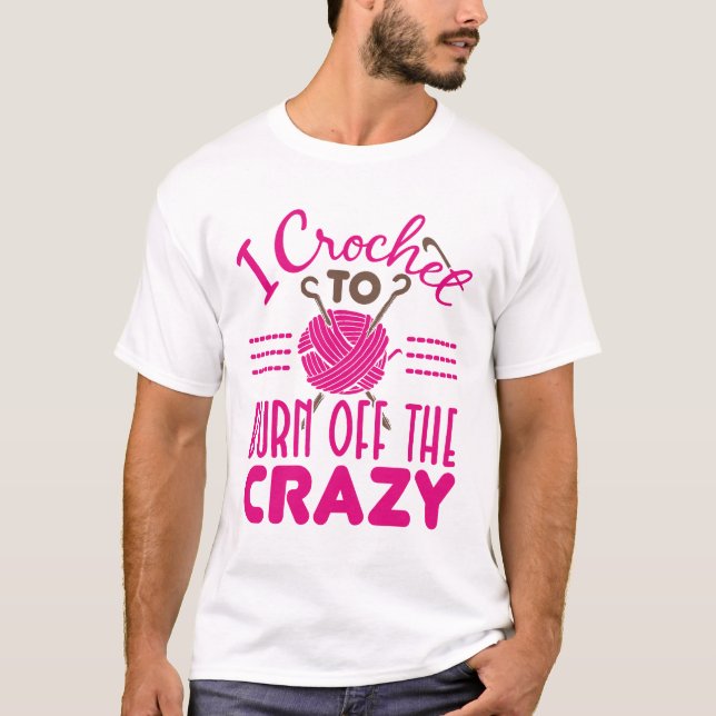 Camiseta Voy a quemar el loco croqueter gracioso (Anverso)