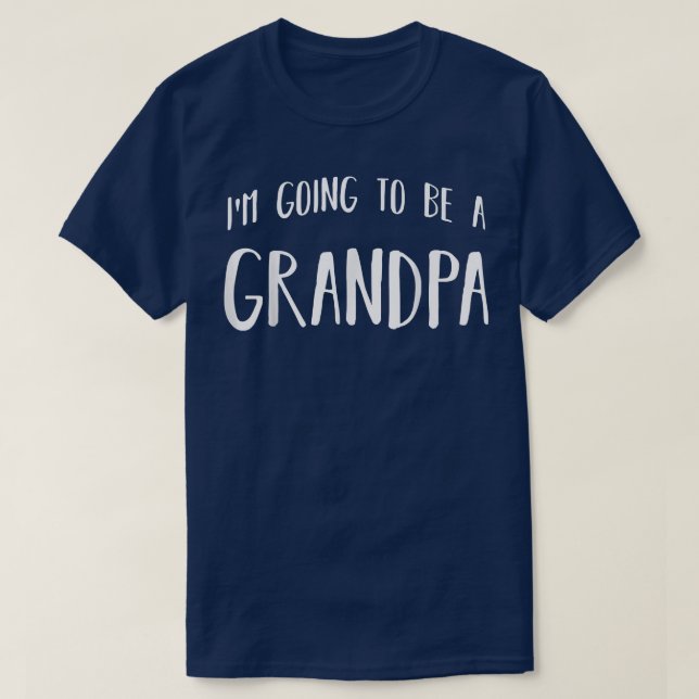 Camiseta Voy a ser abuelo futuro  (Diseño del anverso)