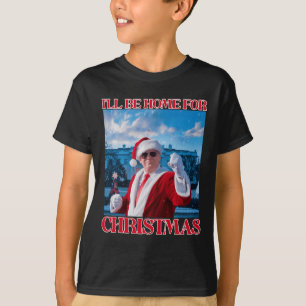 Camiseta Voy A Ser Casa De Los Navidades Santa Funny Trump 