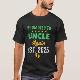 Camiseta Voy a ser tío de nuevo ascendido a tío Ag