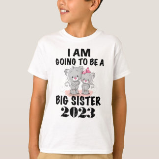 Camiseta Voy a ser un gato grande de la hermana 2023